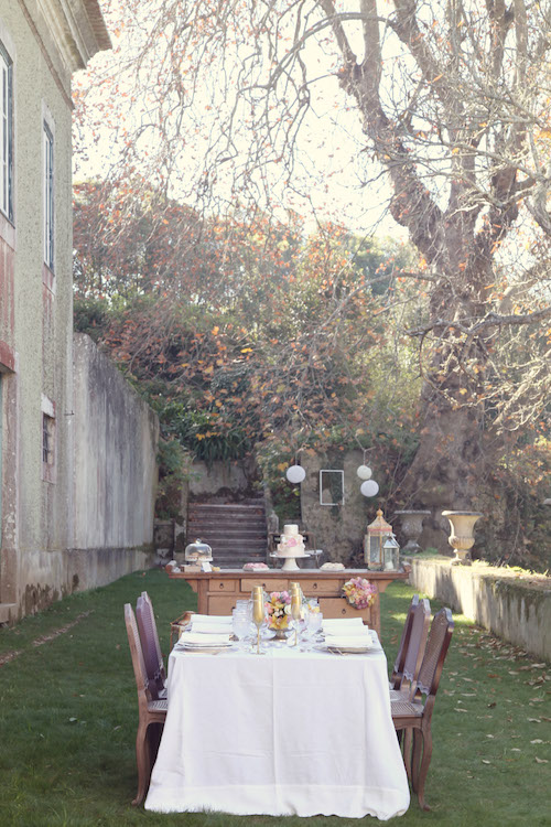 Winter vintage wedding