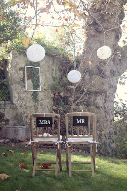 Winter vintage wedding