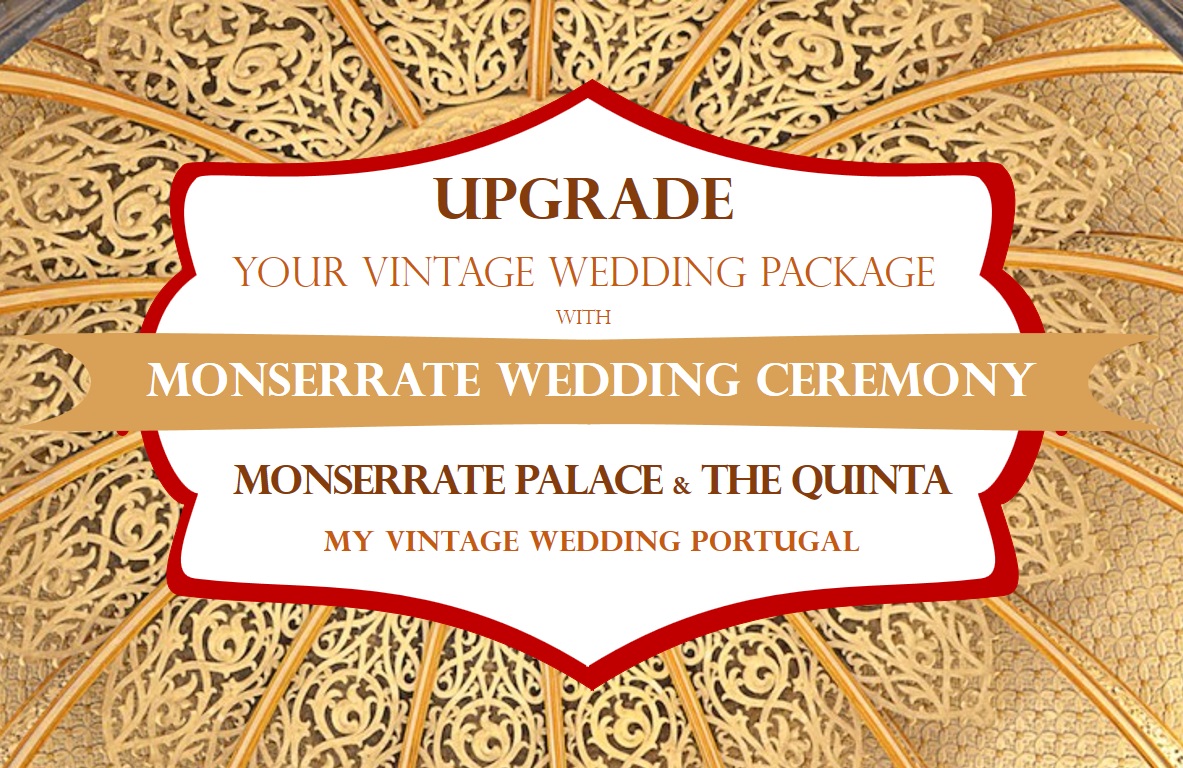 the quinta my vintage wedding in portugal monserrate ceremony